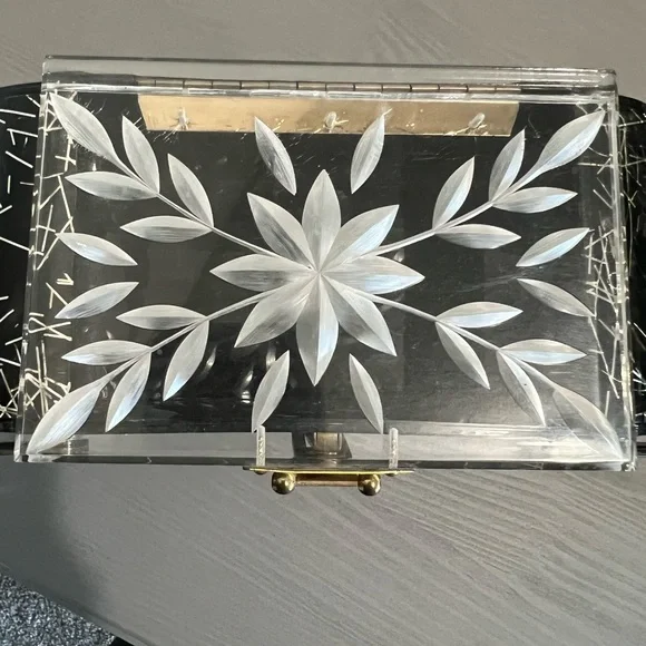 Florida Handmade Made in Miami Lucite Vintage Purse - Picture 9 of 11